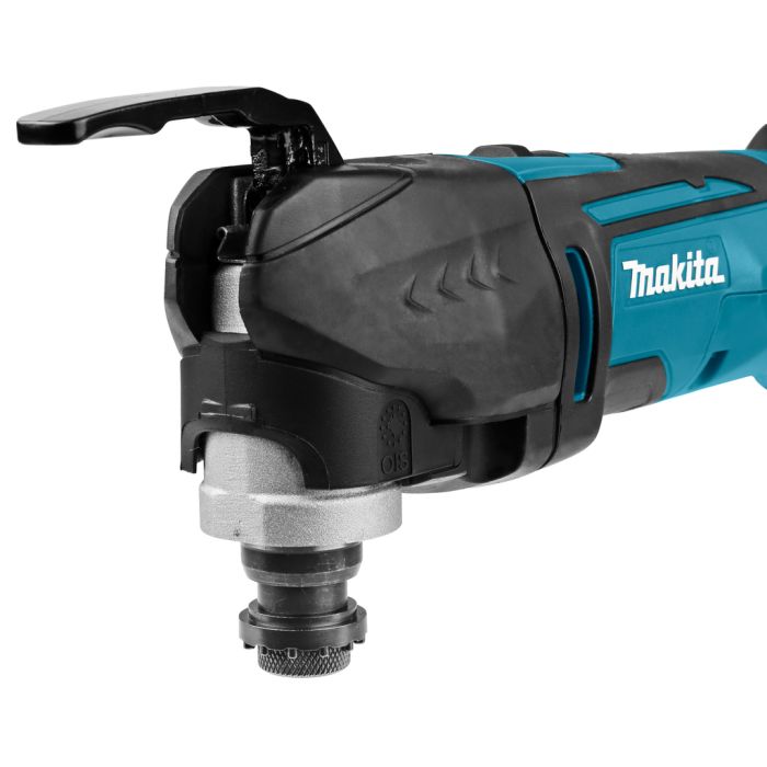 Makita DTM51Z 18V Cordless Multi-Tool Set – Blue, with 2 x 5.0Ah BL1850B Batteries Included
